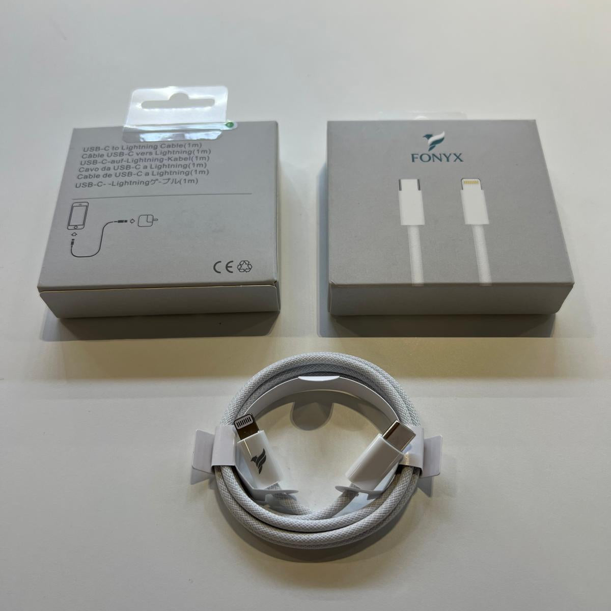 Câble Lightning vers type C